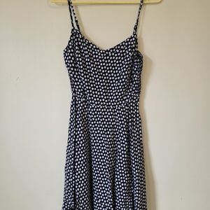 Shell Print Dress A-line Flattering